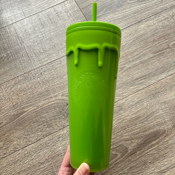 Starbucks Other - Starbucks Bright Green Reusable Tumbler with Matching Lid